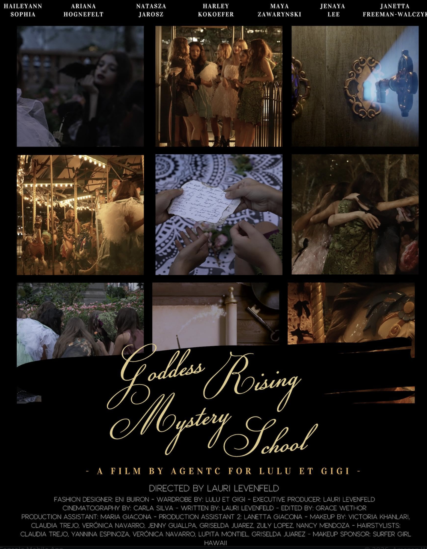 Goddess Rising Mystery School film poster